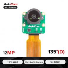 12.3MP 477M HQ Camera Module with 135Â°(D) M12 Wide Angle Lens for NVIDIA Jetson Nano, Xavier NX
